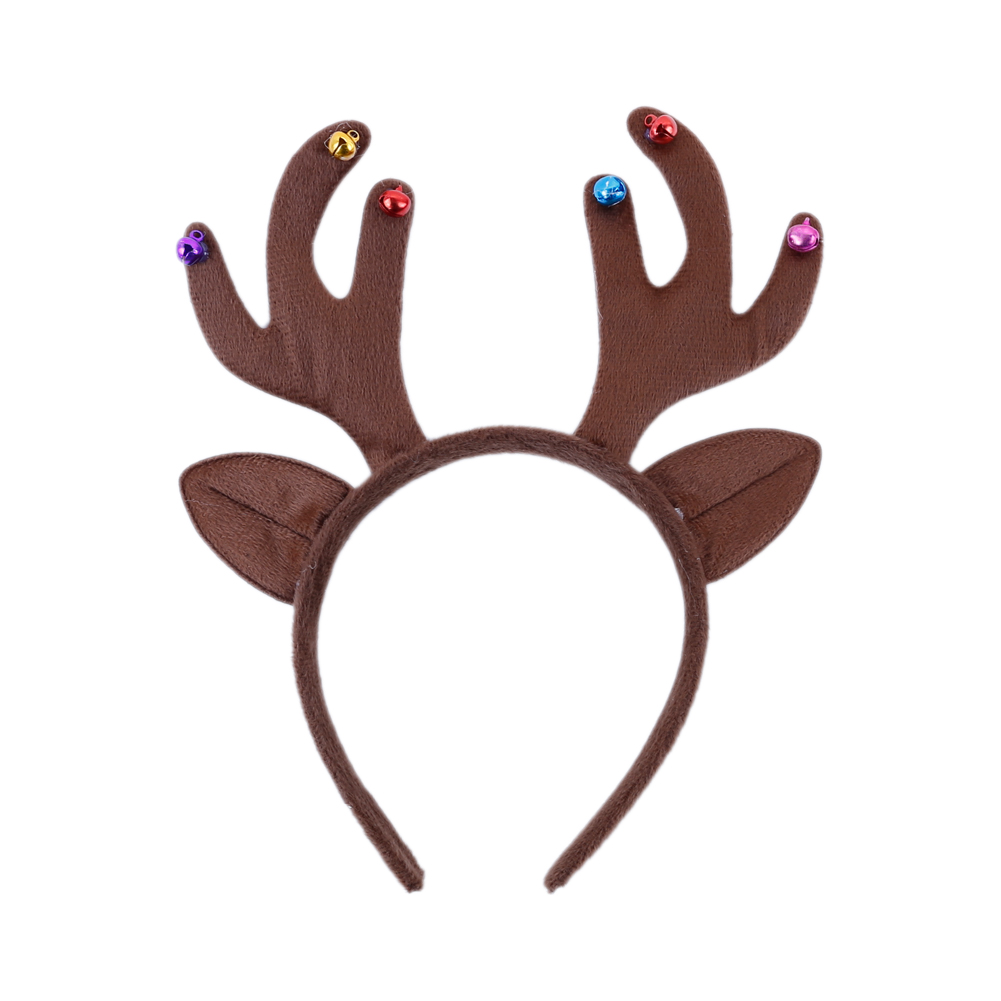 Reindeer Antlers Headband - Christmas Elk Glitter Deer Antlers Headband