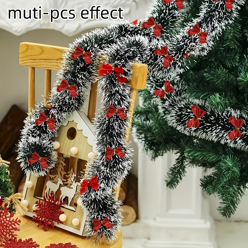 4M Christmas Tinsel Garland wi - Tinsel Garland Decoration 评论和价格