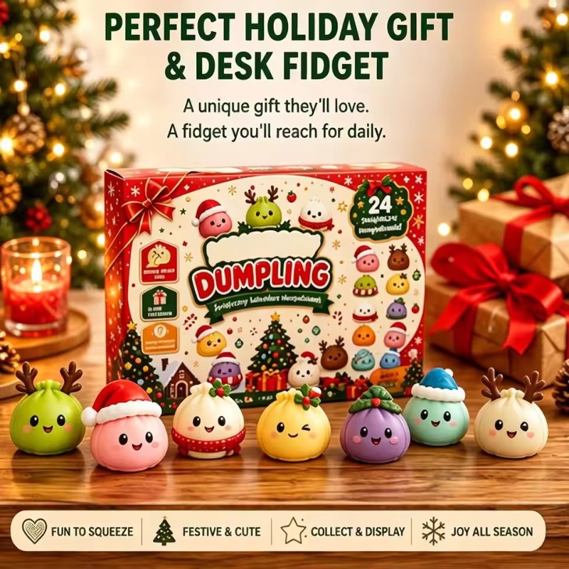Christmas Squishy Advent Calen - Advent Calendar Gift 评论和价格