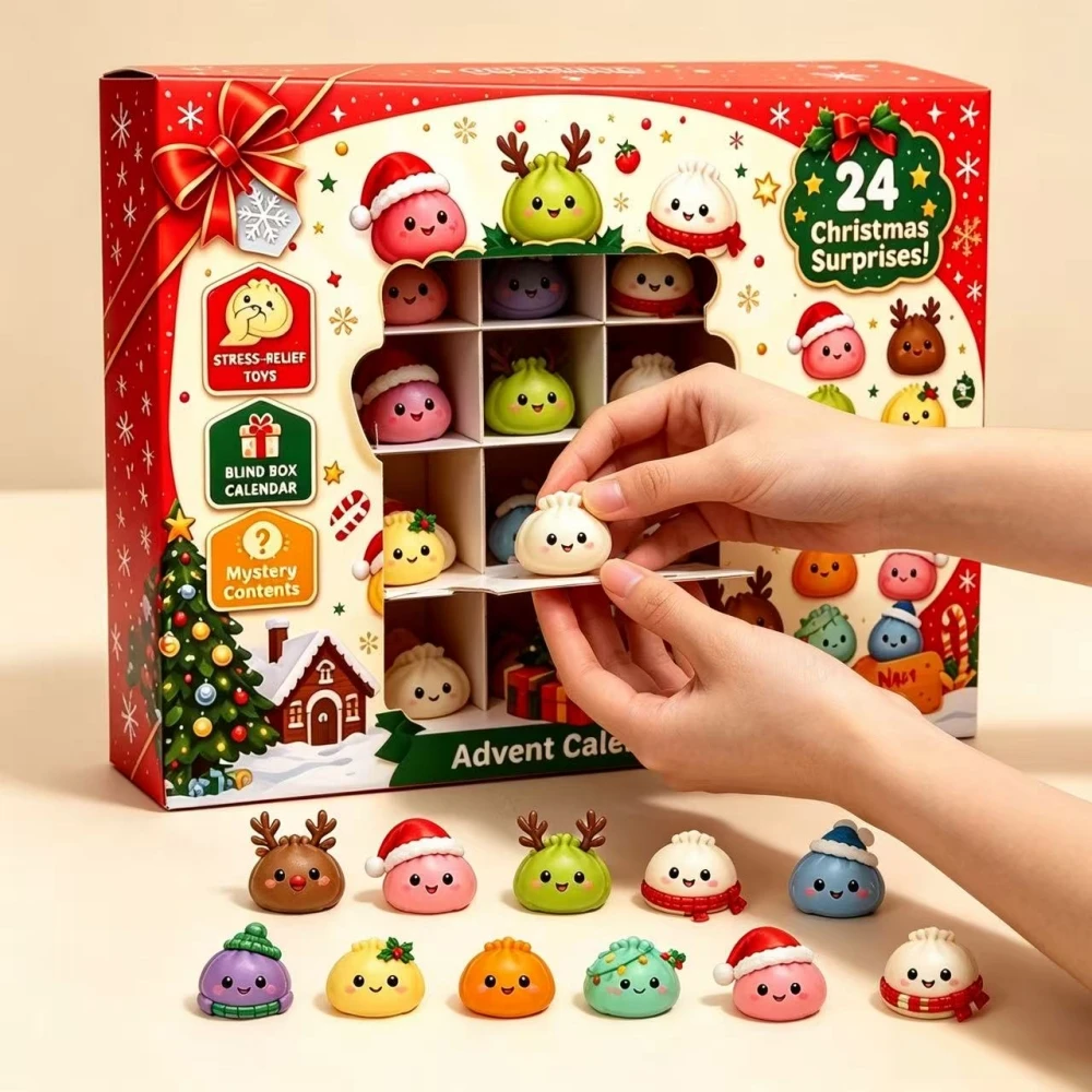 Cute Dumpling Advent Calendar  - Advent Calendar Gift 评论和价格