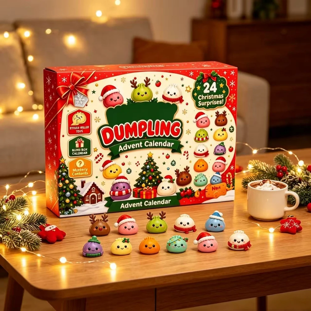 Cute Dumpling Advent Calendar  - Advent Calendar Gift 评论和价格