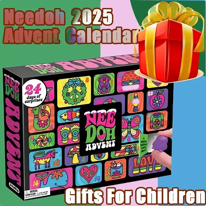 2026 NeeDoh Advent Calendar, 3 - Advent Calendar Gift 评论和价格