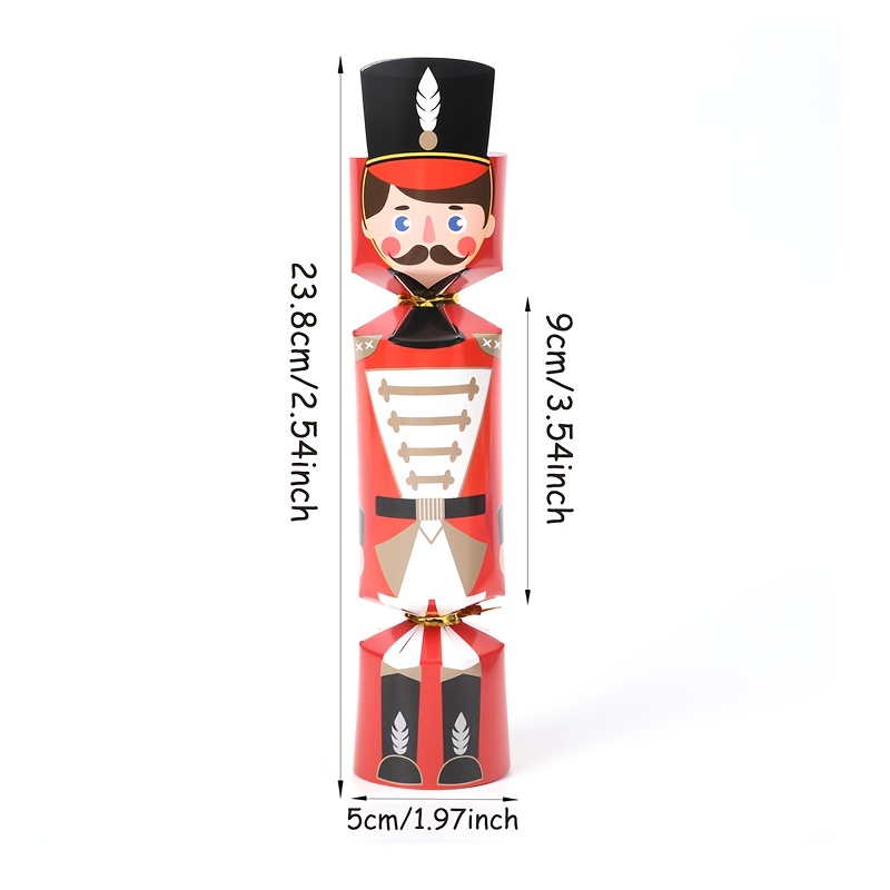 24Pcs Christmas Cracker Nutcra - Nutcracker Figurine 评论和价格