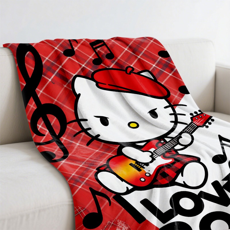 Sanrio Blanket Hello Kitty Roc - Christmas Throw Blanket 评论和价格