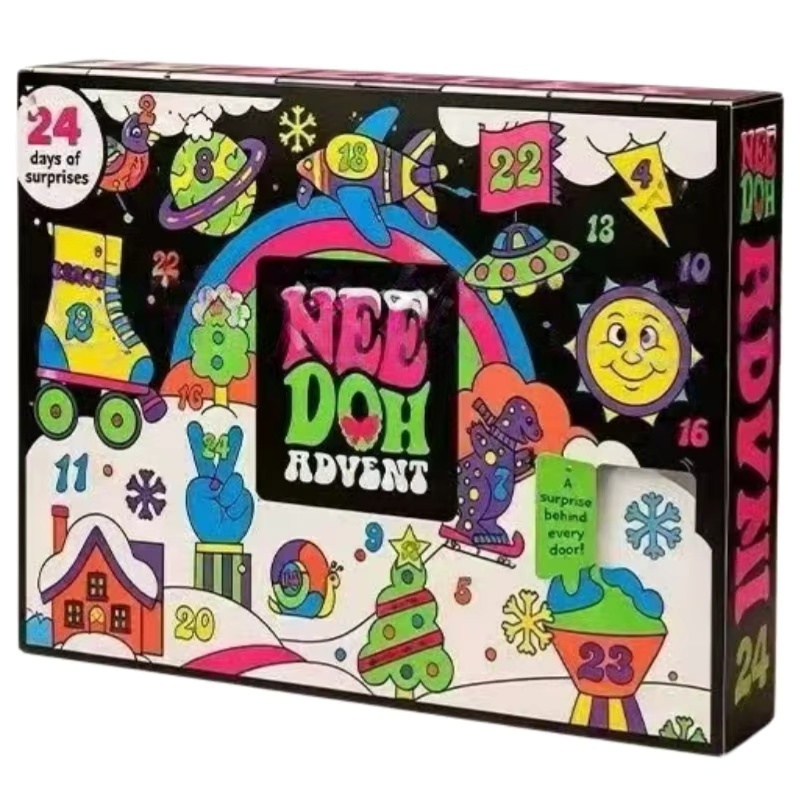 2026 NeeDoh Advent Calendar 3D - Advent Calendar Gift 评论和价格
