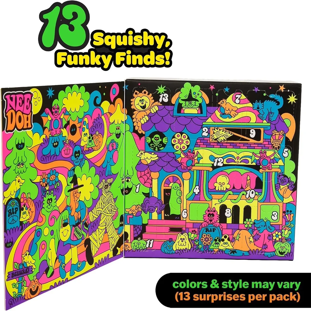Needoh Funky Frights New Hallo - Advent Calendar Gift 评论和价格