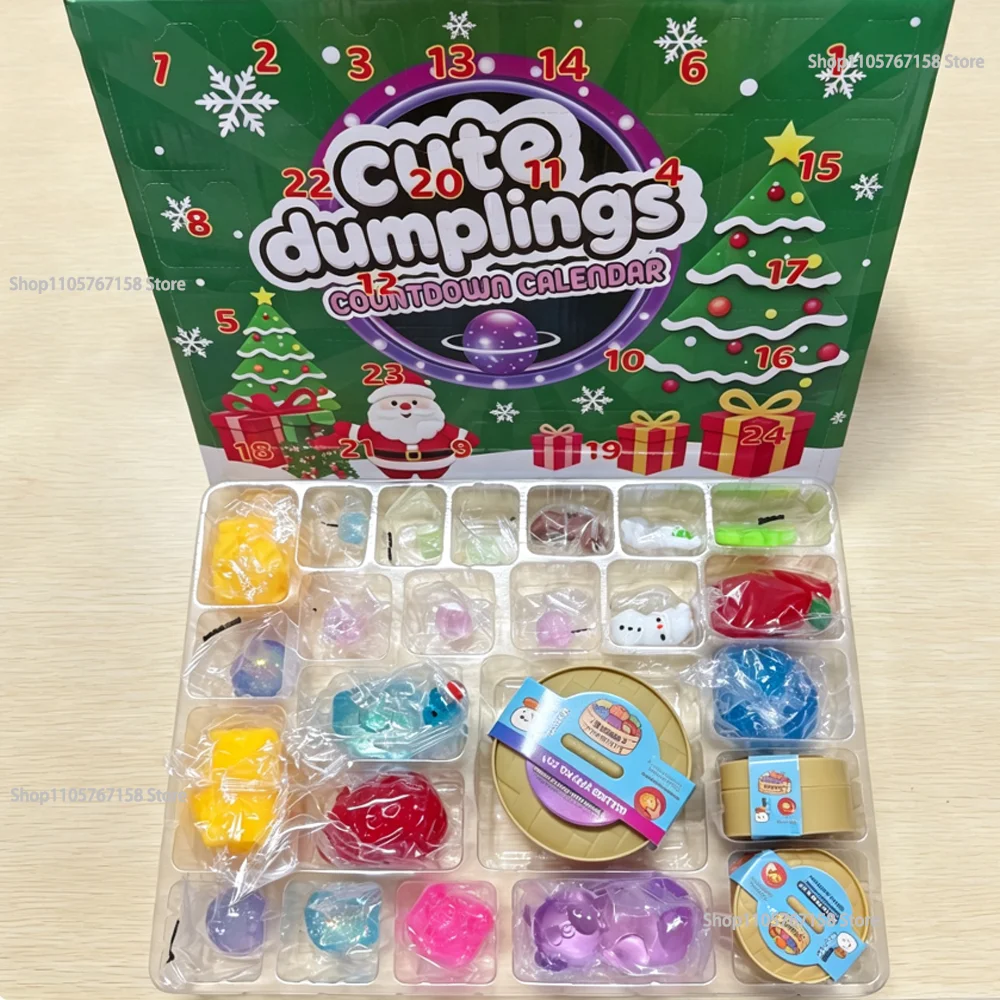 Christmas Squishy Advent Calen - Advent Calendar Gift 评论和价格