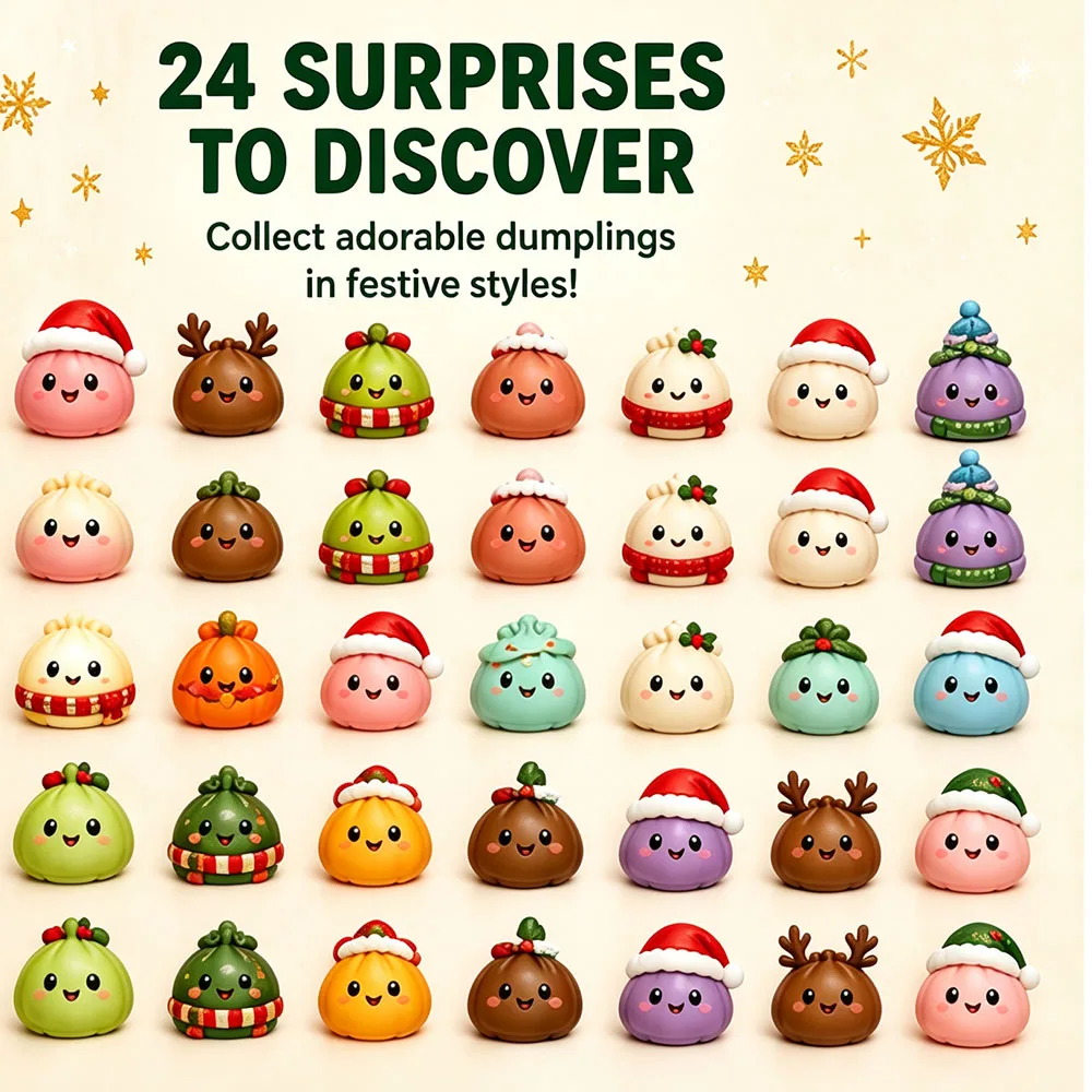 2026 Christmas Squishy Advent  - Advent Calendar Gift 评论和价格