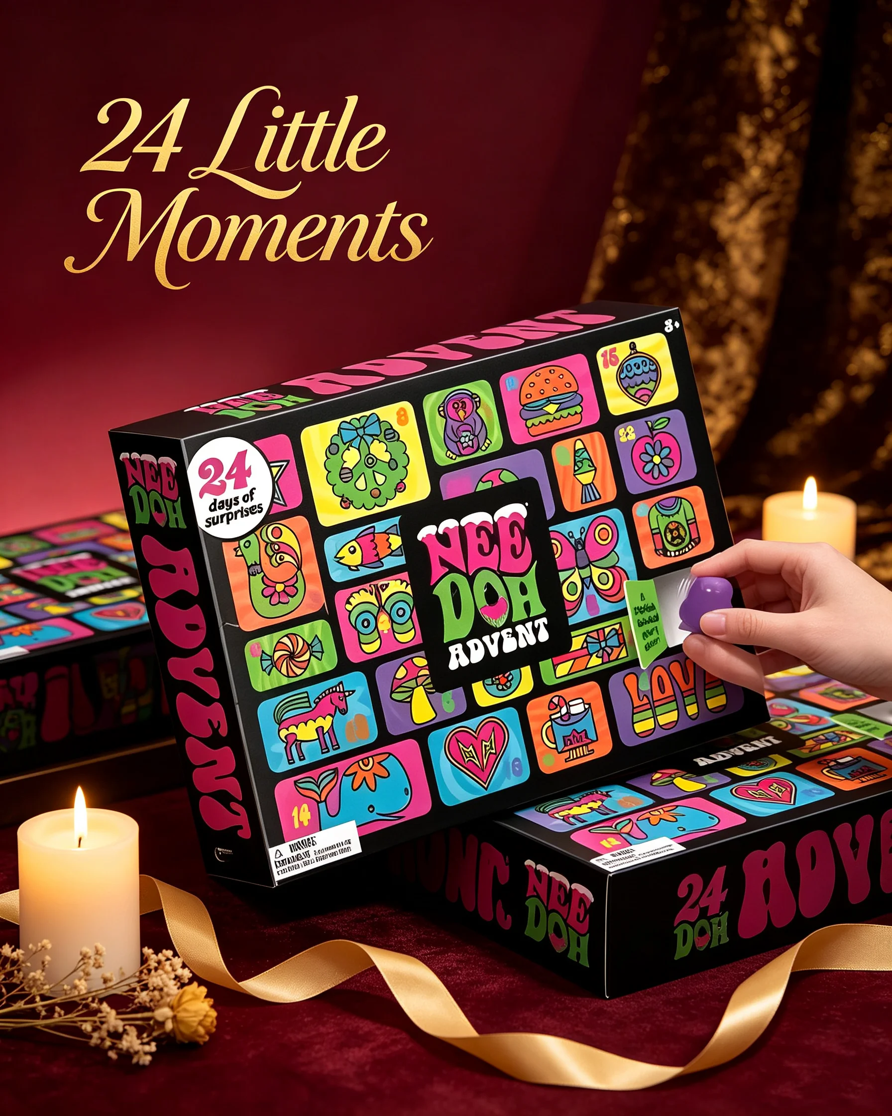 2026 NeeDoh Advent Calendar Gi - Advent Calendar Gift 评论和价格