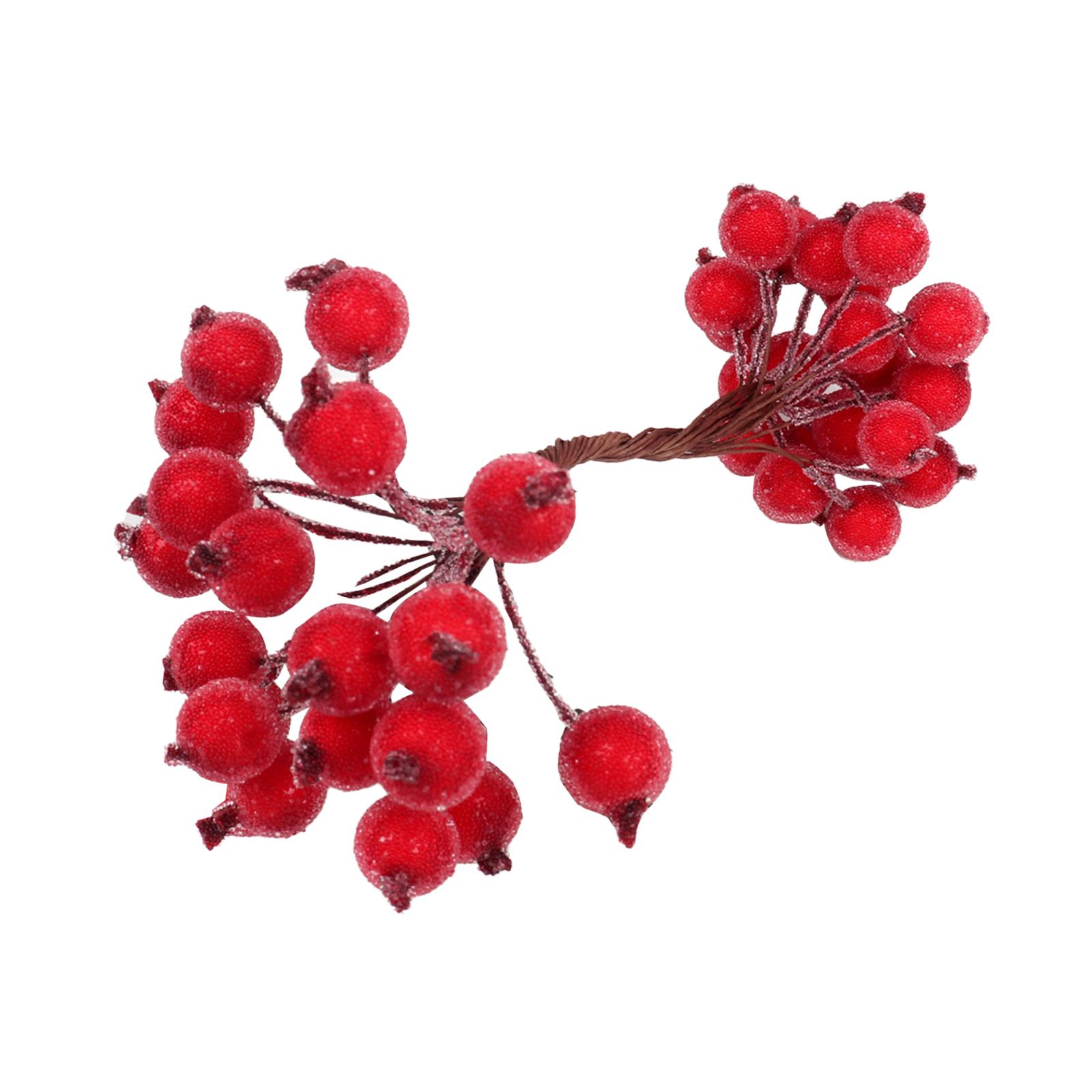 Foam Berry Stems for Christmas - Christmas Tree Artificial 评论和价格